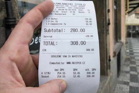 Test pokutovaných restaurací