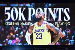 LeBron James posunul hranici snů. V NBA nasbíral už 50 000 bodů