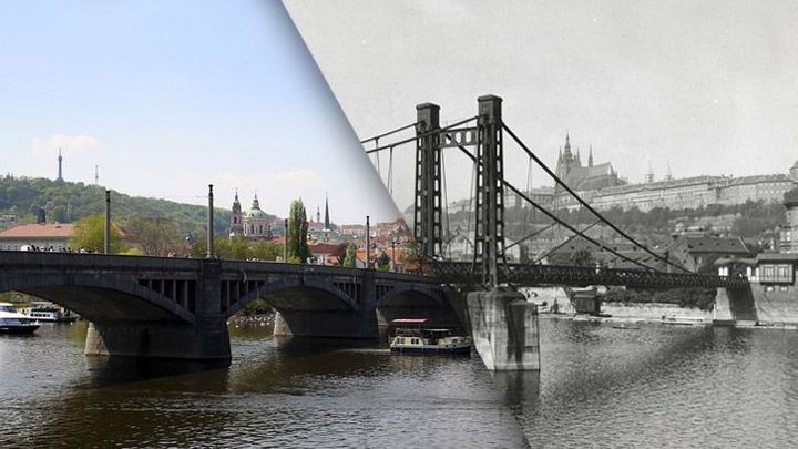 Praha v proměnách času. Podívejte se, jak se zákoutí a panorama změnila k nepoznání