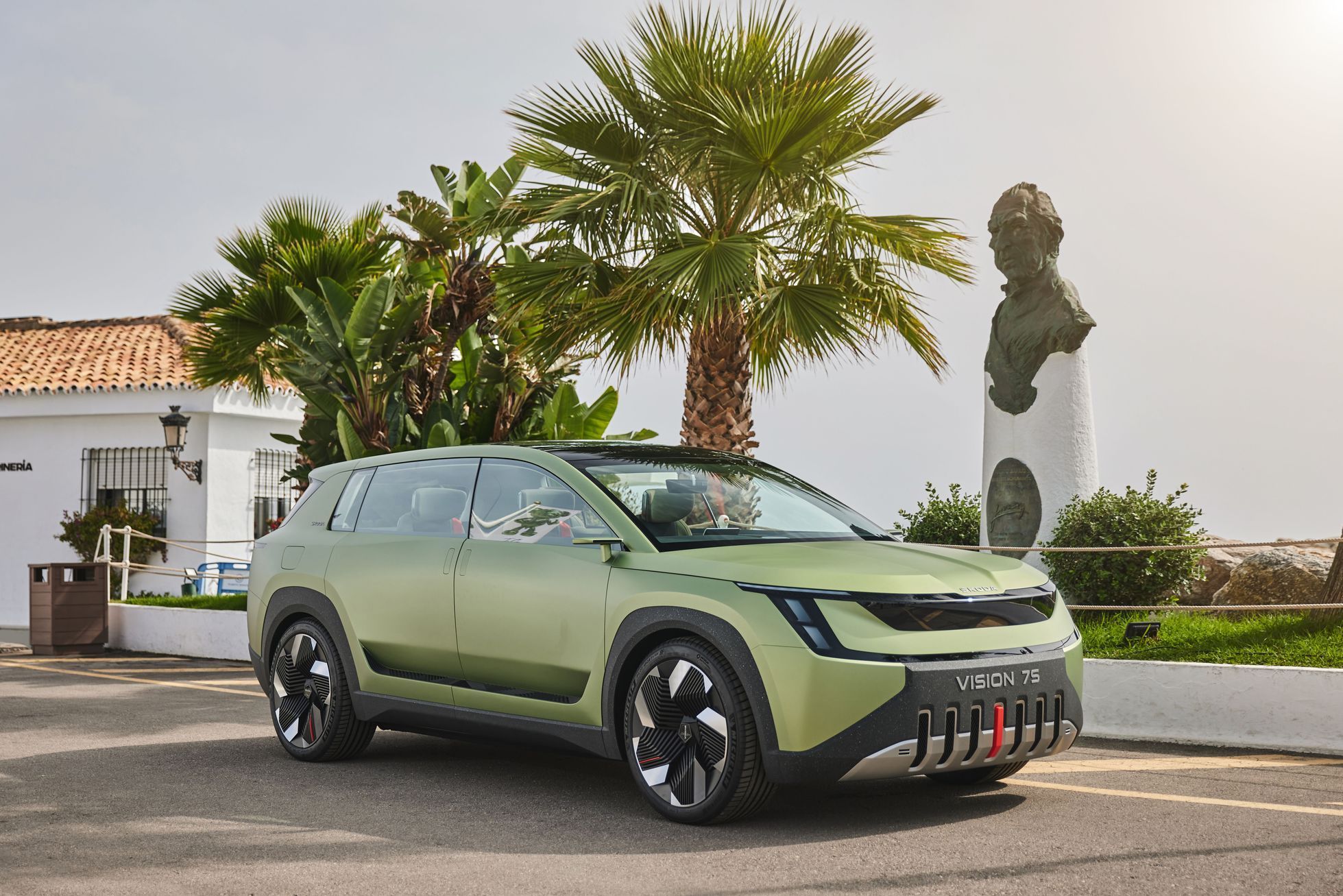 Škoda Vision 7S živé fotky