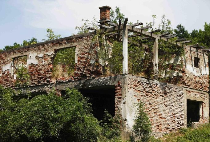 The ruins of a home are pictured in the villages near Srebrenica July 6, 2012. The ghostly town is packed with people only on the anniversary of the massacre, when families come to bury remains that are still being recovered and commemorate the victims. But the town, which a few years ago was a jumble of burnt-out buildings and empty streets, is now slowly coming back to life. New and rebuilt houses are starting to replace the ruins of the last decade and more children are playing in the streets. However, today Srebrenica Muslims and Serbs still hold each other in deep distrust. The local government and international donors have promised millions of euros for the recovery of the town, which to the dismay of Muslims now lies in territory ceded to Bosnia's Serb Republic after the 1992-95 Bosnian War. But many Muslims are still waiting for those pledges to take hold. Picture is taken on July 6. REUTERS/Dado Ruvic (BOSNIA AND HERZEGOVINA - Tags: CONFLICT SOCIETY) Published: Čec. 8, 2012, 3:28 dop.