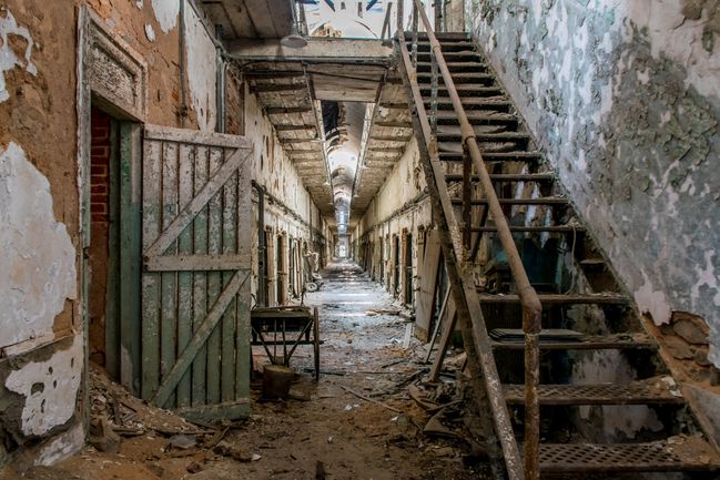 Věznice ve Filadelfii, Pensylvánie, USA