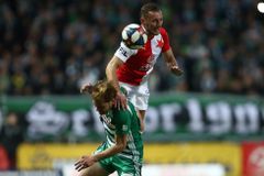 Bohemians - Slavia 1:0. Vodháněl rozhodl o senzační výhře Bohemians