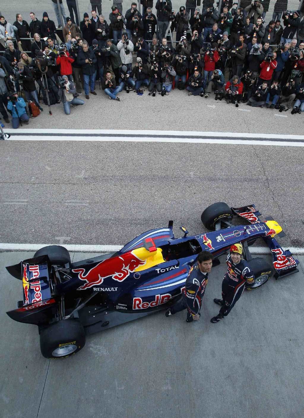 Red Bull představuje nový vůz