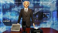 Představte si humanoidního robota věrně napodobujícího vzhled a mimiku zesnulého fyzika Alberta Einsteina. Tento robot stojí u cenovky v Robot Mallu a slouží nejen jako připomínka legendy, ale také demonstruje pokročilé animační a projekční technologie.