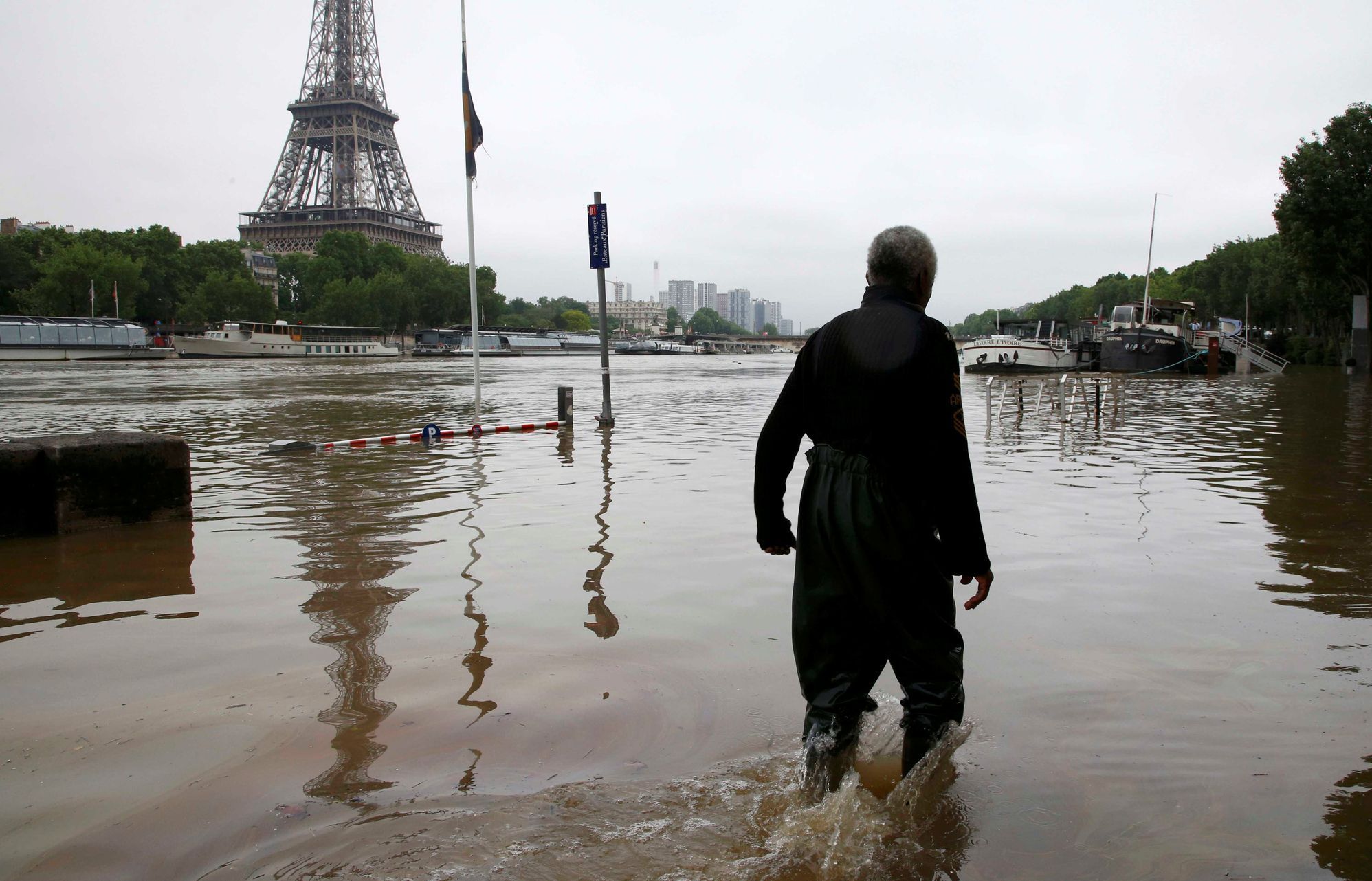 Záplavy v Paříži