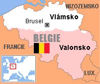 Mapa - Belgie