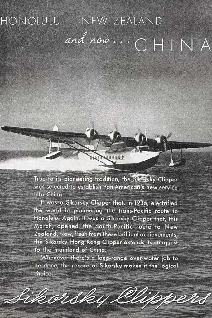 S-42 Clipper Flying