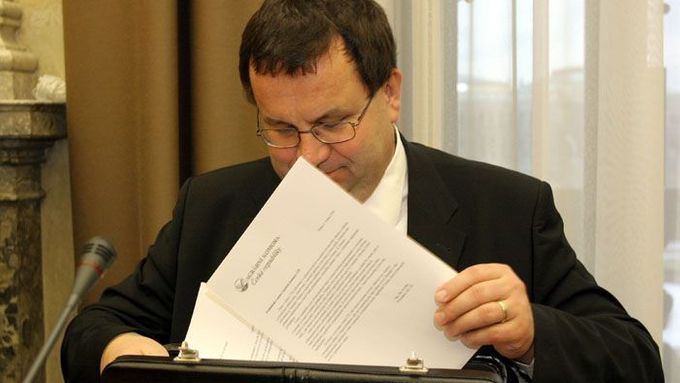 Jan Mládek, stínový ministr financí za ČSSD