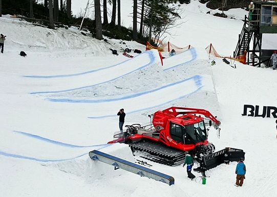 Snowpark ve Špindlerově mlýně | Foto: Aktuálně.cz