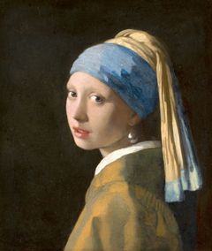 Dívka s perlou, 1665 až 1667.