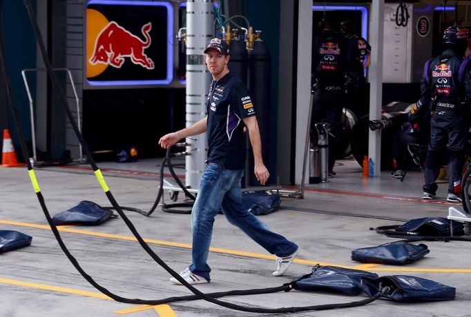 F1, VC Austrálie 2014: Sebastian Vettel, Red Bull