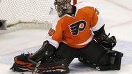 Mnohem víc práce měl však jeho protějšek z Philadelphie Ilja Bryzgalov.