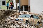 Foto: Zkáza jako po zemětřesení. Rozvodněné potoky v Německu smetly vše, co jim stálo v cestě
