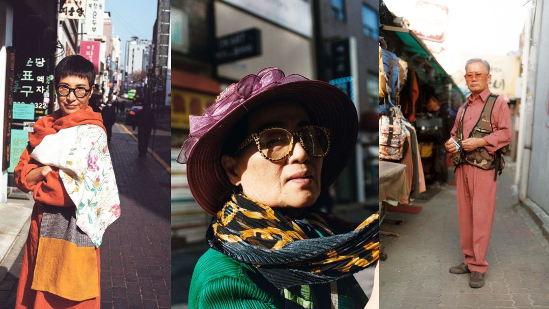 "Potkal jsem lidi, kteří tržiště navštěvují každý týden už 30 let," říká korejský fotograf Kim Donghyun, který pravidelně seniory zachycuje v ulicí Soulu.