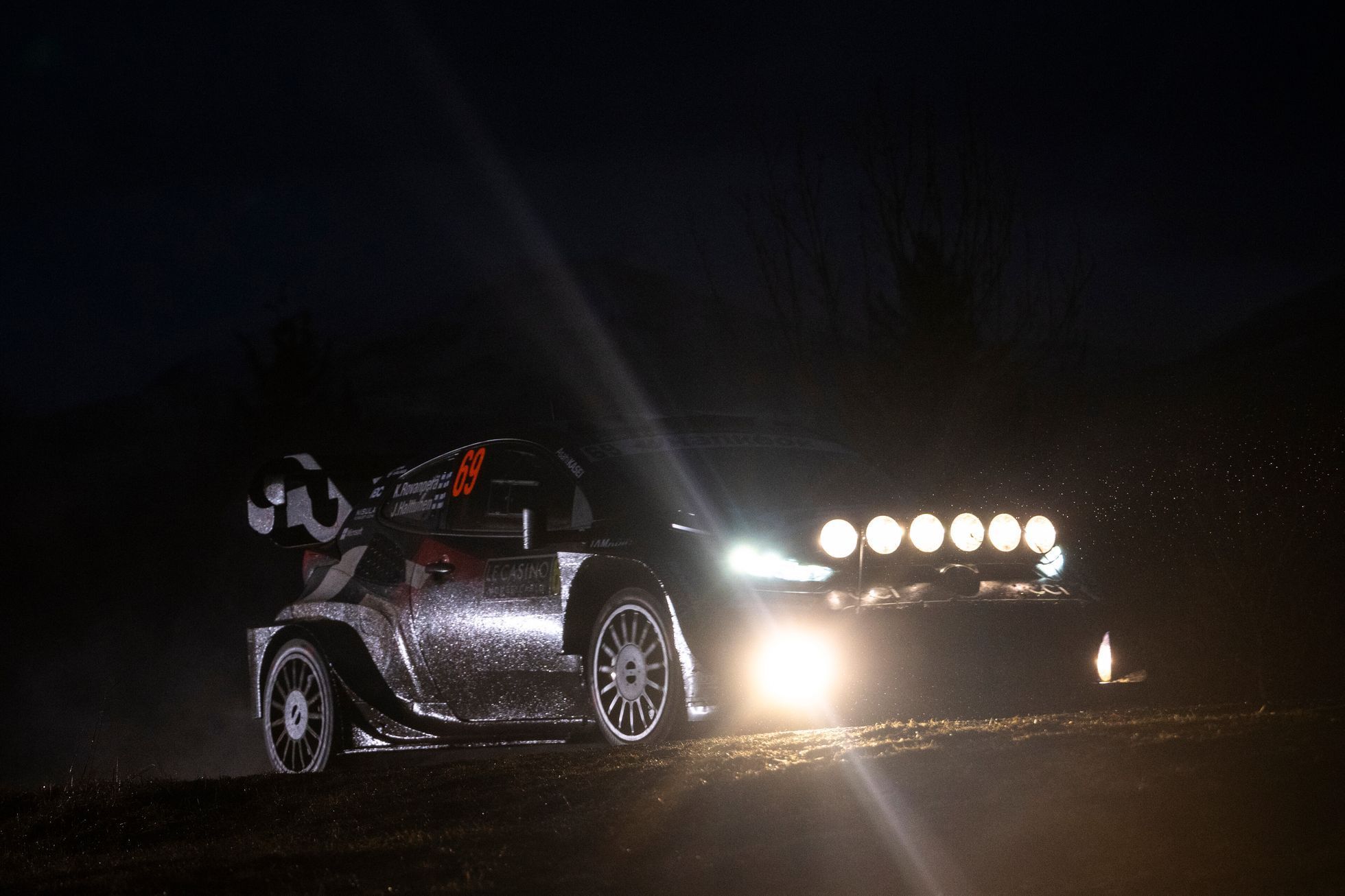 Rallye Monte Carlo 2025: Kalle Rovanperäm Toyota