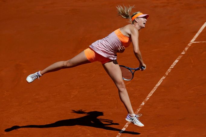 Maria Šarapovová v semifinále French Open