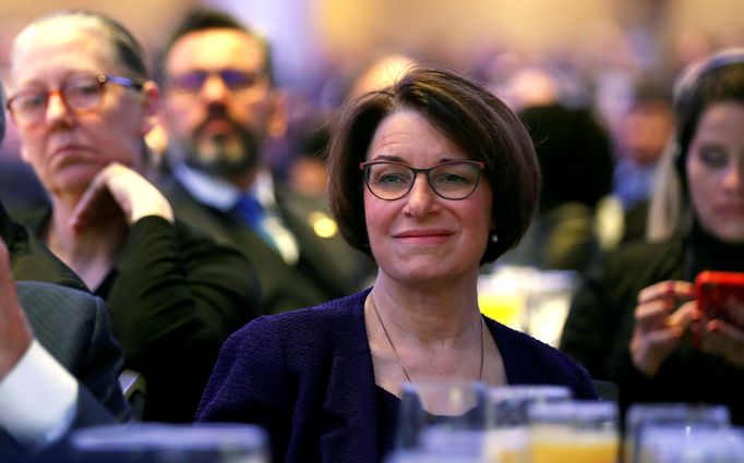 Amy Klobuchard, americká senátorka a členka demokratické strany