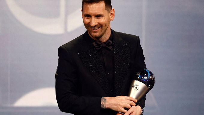Lionel Messi s cenou The Best FIFA Player 2022