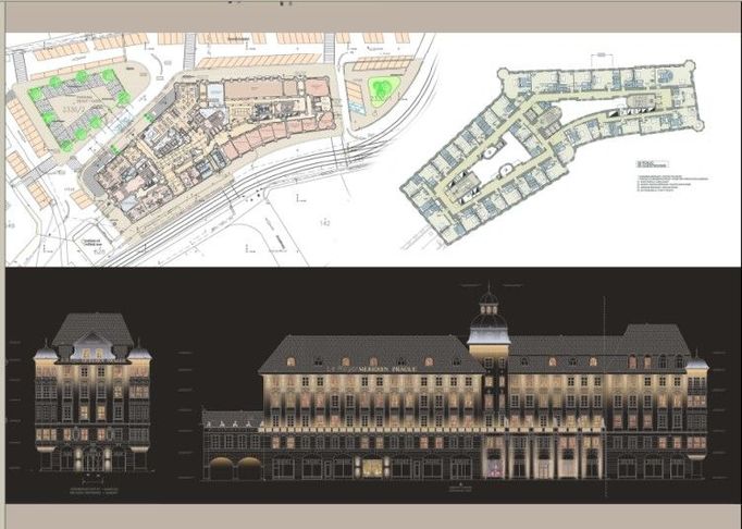 Hotel Le Royal Meridien Praha by měl po rekonstrukci patřit mezi světovou hotelovou špičku, čemuž odpovídá náročná a precizní příprava celého projektu. Při rekonstrukci bude kladen velký důraz na zachování celkového vnějšího vzhledu budovy, především unikátní fasády, což bude umocněno speciálním nočním nasvícením celého objektu. Po dokončení bude hostům k dispozici 175 luxusních pokojů, spa & wellness, taneční sál, restaurace a množství dalších služeb neodmyslitelně spjatých s hotelovou kategorií 5* plus.