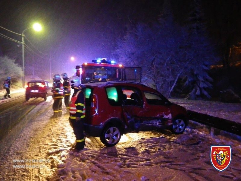 Nehoda - sníh
