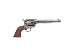 Šerif Patt Garrett s touto zbraní 21letého psance po několikaměsíčním pátrání zastřelil v roce 1881.