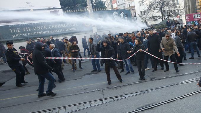 Demonstrace v Istanbulu