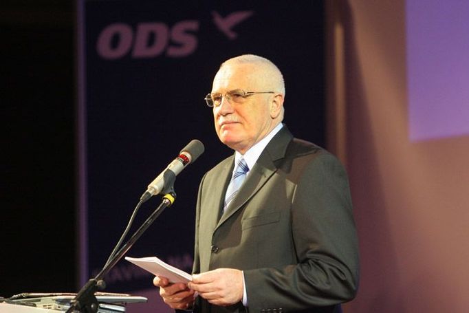 Prezident republiky Václav Klaus