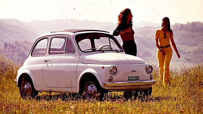 Ikonický lidový Fiat 500, ilustrační snímek