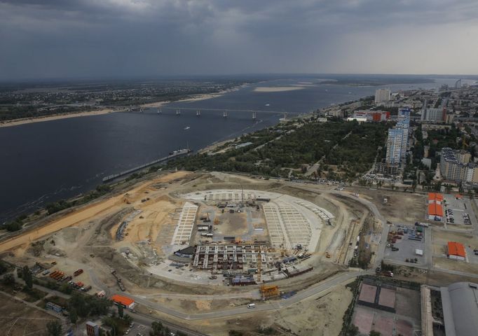 Příprava na MS 2018: Volgograd - Centrální stadion