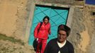 Marathon runner Gladys Tejeda, the first Peruvian athlete who qualified for the 2012 London Olympic Games, accompanied by her mother Marcelina Pucuhuaranga (R), leaves her home to go for training in the Andean province of Junin May 14, 2012. A private company will take Pucuhuaranga, 69, to London as part of the "Thank you Mom" program. For Pucuhuaranga, who received her first passport, it will be the first time travelling out of Peru. The program will take about 120 mothers of different athletes around the world to attend the games. Tejeda, the youngest of nine children, returned to her hometown to visit her mother and to focus on training where she will run more than 20 km every day in the highlands (over 4,105 meters above sea level). Picture taken May 14, 2012. REUTERS/Pilar Olivares(PERU - Tags: SPORT ATHLETICS OLYMPICS) Published: Kvě. 17, 2012, 6:03 odp.