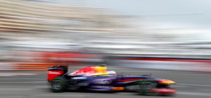 VC Monaka 2013: Sebastian Vettel, Red Bull