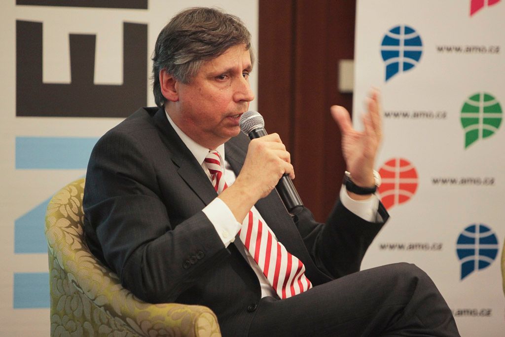 debata prezidentských kandidátů v hotelu Marriot