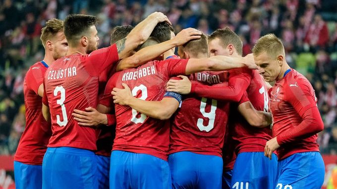 Češi se radují z nečekané výhry nad Polskem
