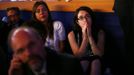 Convention-goers listen to speeches during the first day of the Democratic National Convention in Charlotte, North Carolina, September 4, 2012. REUTERS/Eric Thayer (UNITED STATES - Tags: POLITICS ELECTIONS) Published: Zář. 5, 2012, 1:51 dop.