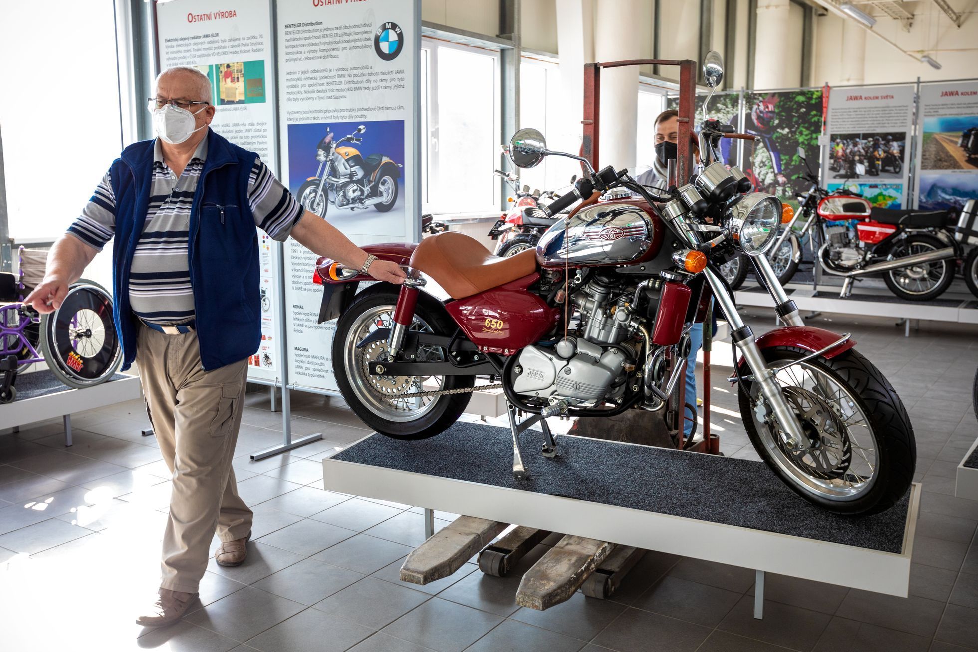 Jawa 650 Limited edition aukce/muzeum