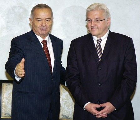 Karimov a Steinmeier