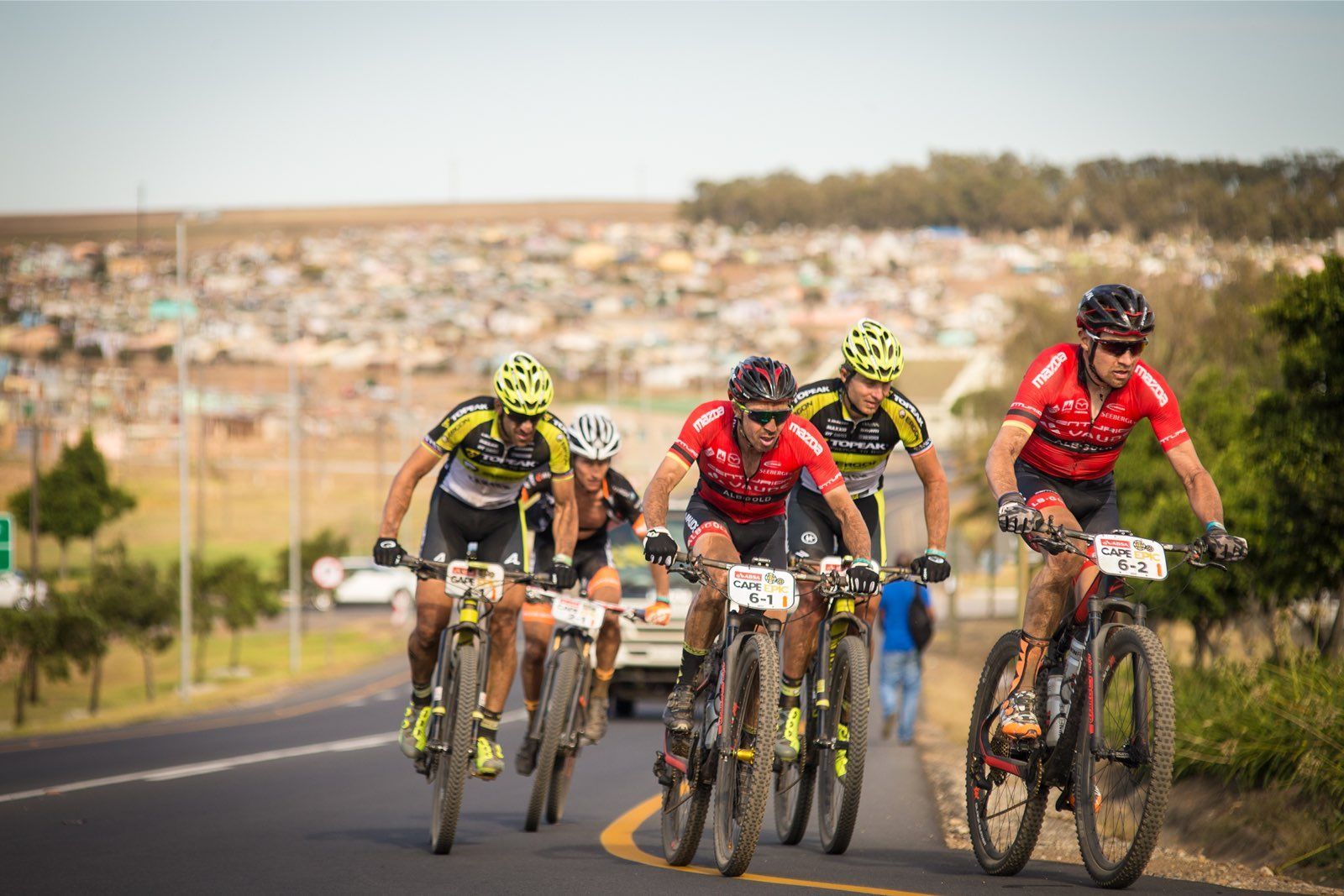Snímky ze slavného  etapového závodu dvojic Cape Epic v Jihoafrické republice