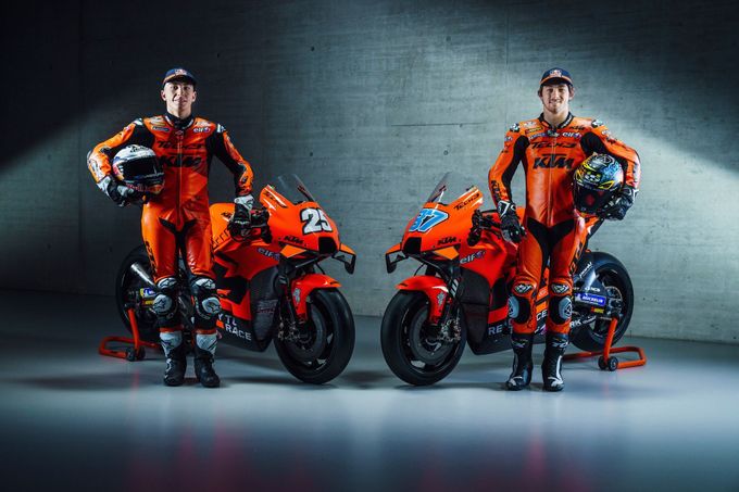 Remy Gardner & Raul Fernandez z týmu MotoGP Tech3 KTM Factory Racing