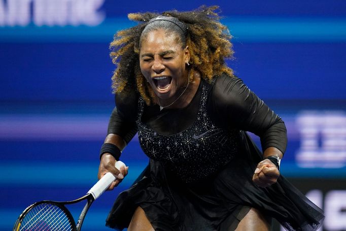 US Open 2022, 1. den (Serena Williamsová)