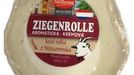 Veterináři také varovali před kozím sýrem  "Milbona" Ziegenrolle.