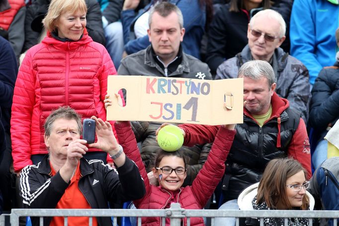 J&T Banka Prague Open 2017: fanoušci Kristýny Plíškové