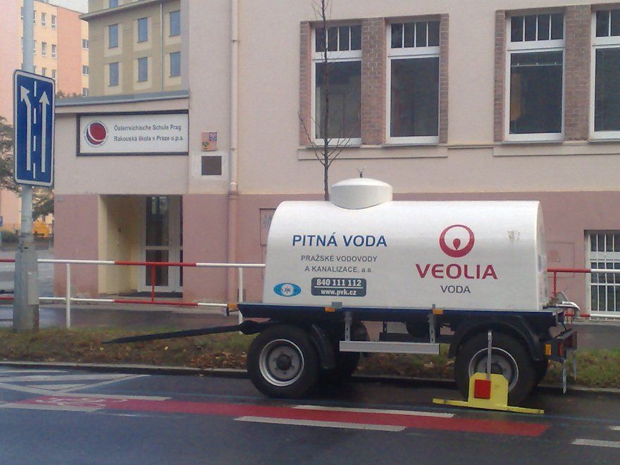 Odstávka vody v Holešovicích