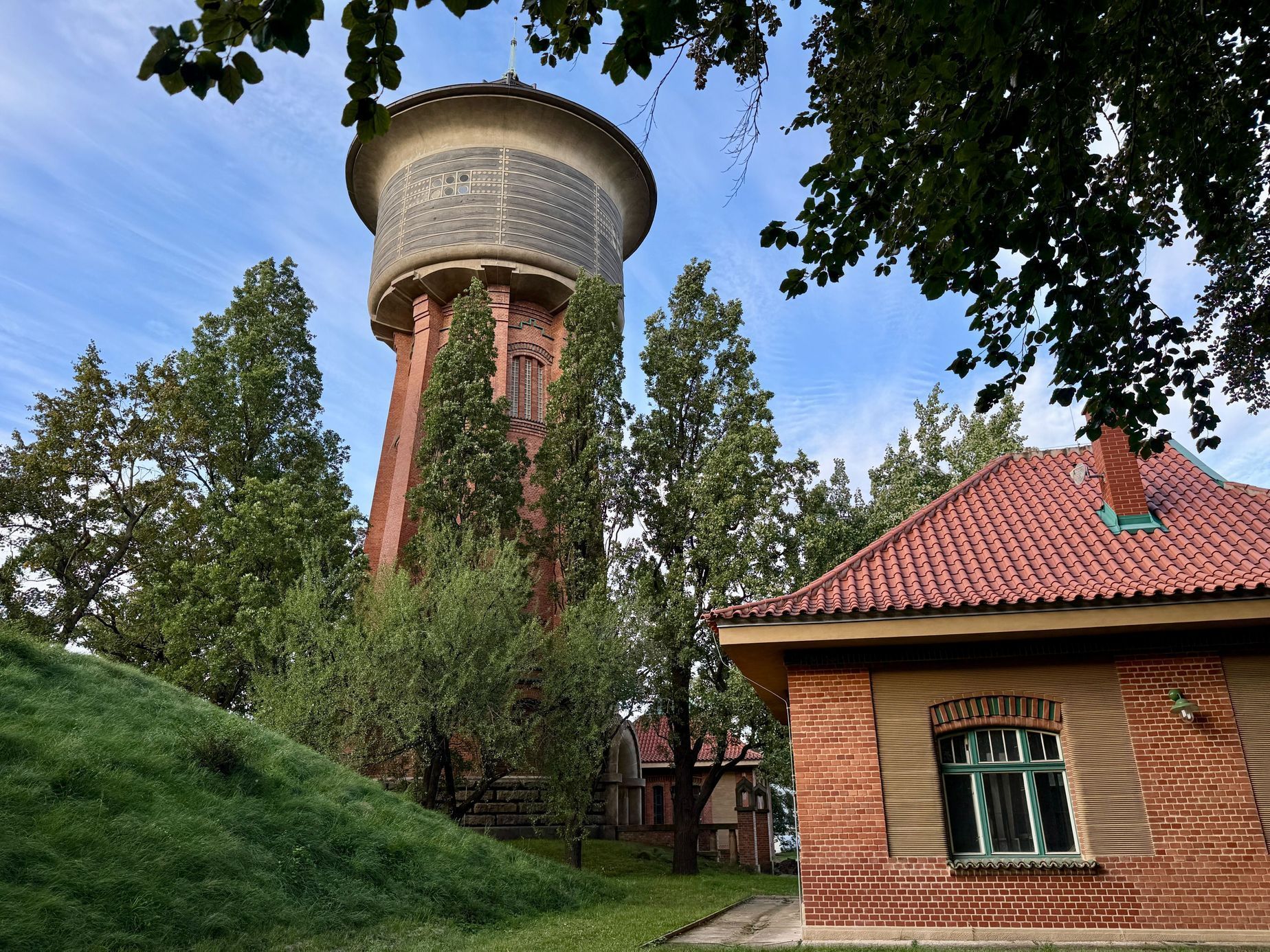 Vodárna, Michle, Vršovice, Vinohrady, Věž, Vodárenská věz, architektura, Jan Kotěra, Open House Praha, Praha