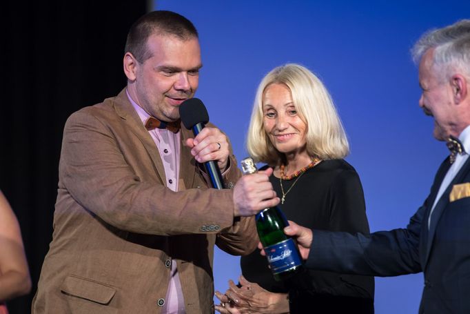 Olga Sommerová a ministr kultury Martin Baxa.