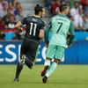 Euro 2016, Portugalsko-Wales: Cristiano Ronaldo - Gareth Bale