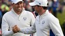 Sergio Garcia a Rory McIlroy v Ryder Cupu 2014