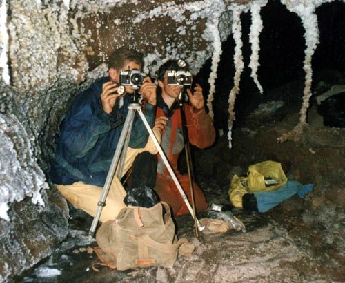 Fotografování v podzemí