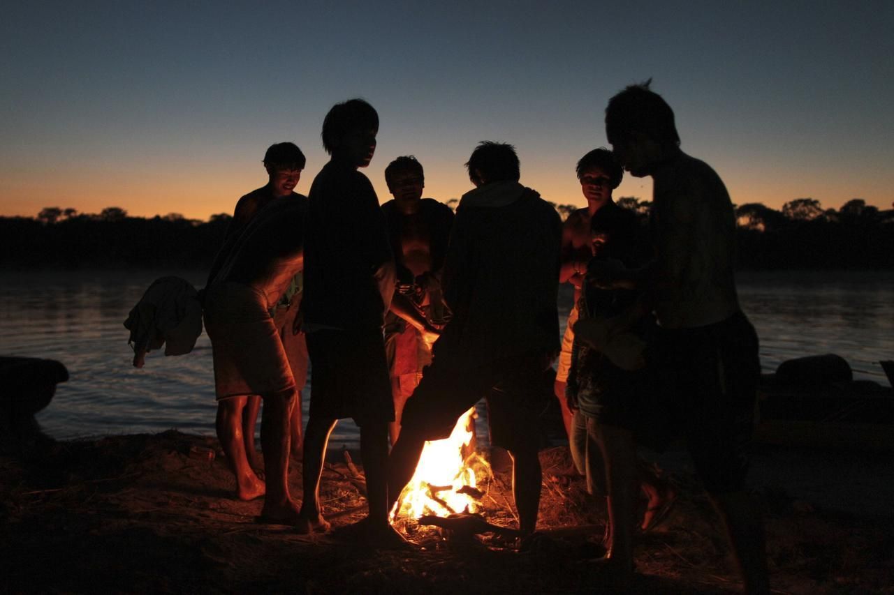 Foto: Indiánský rituál Yawalapiti