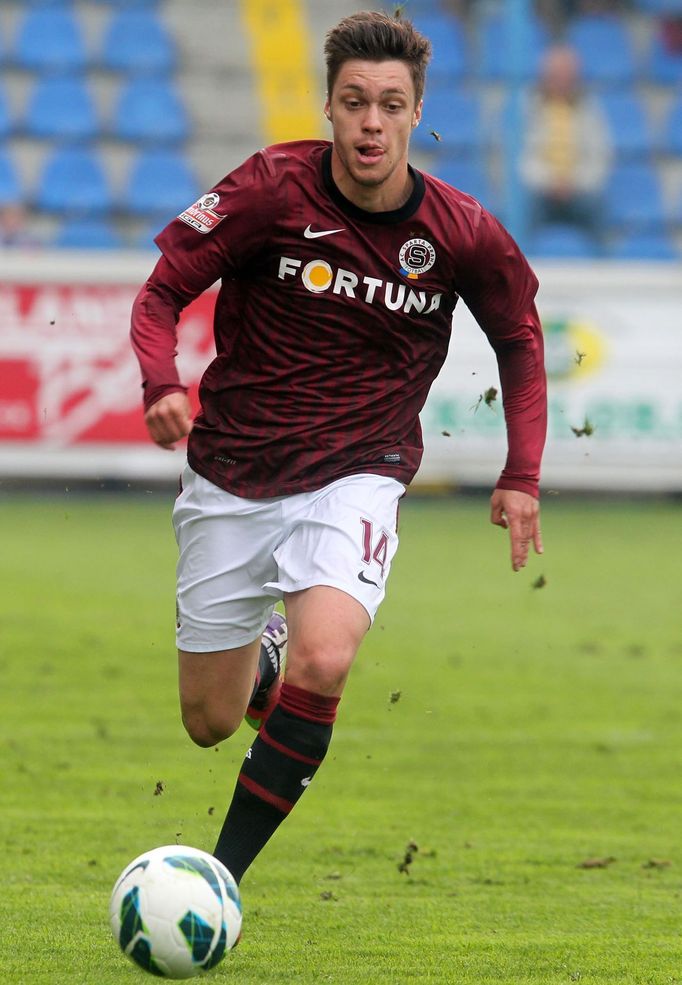 Fotbal, Gambrinus liga, Liberec - Sparta Praha: Václav Kadlec